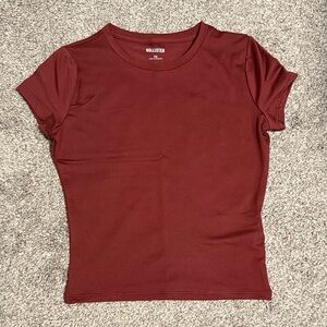 Hollister Women's Stretch Seamless Short Sleeve Baby Tee